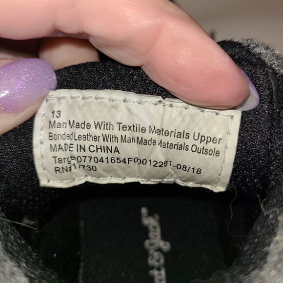 Cat & Jack black tie up boot - Picture 3 of 5